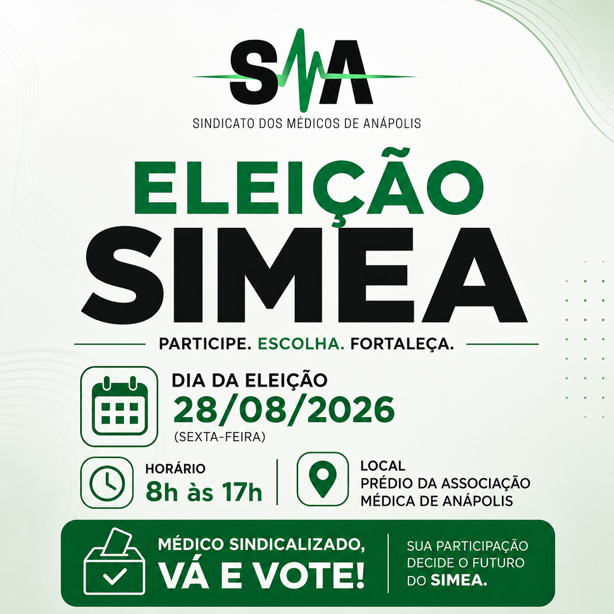 Eleição SIMEA 2026