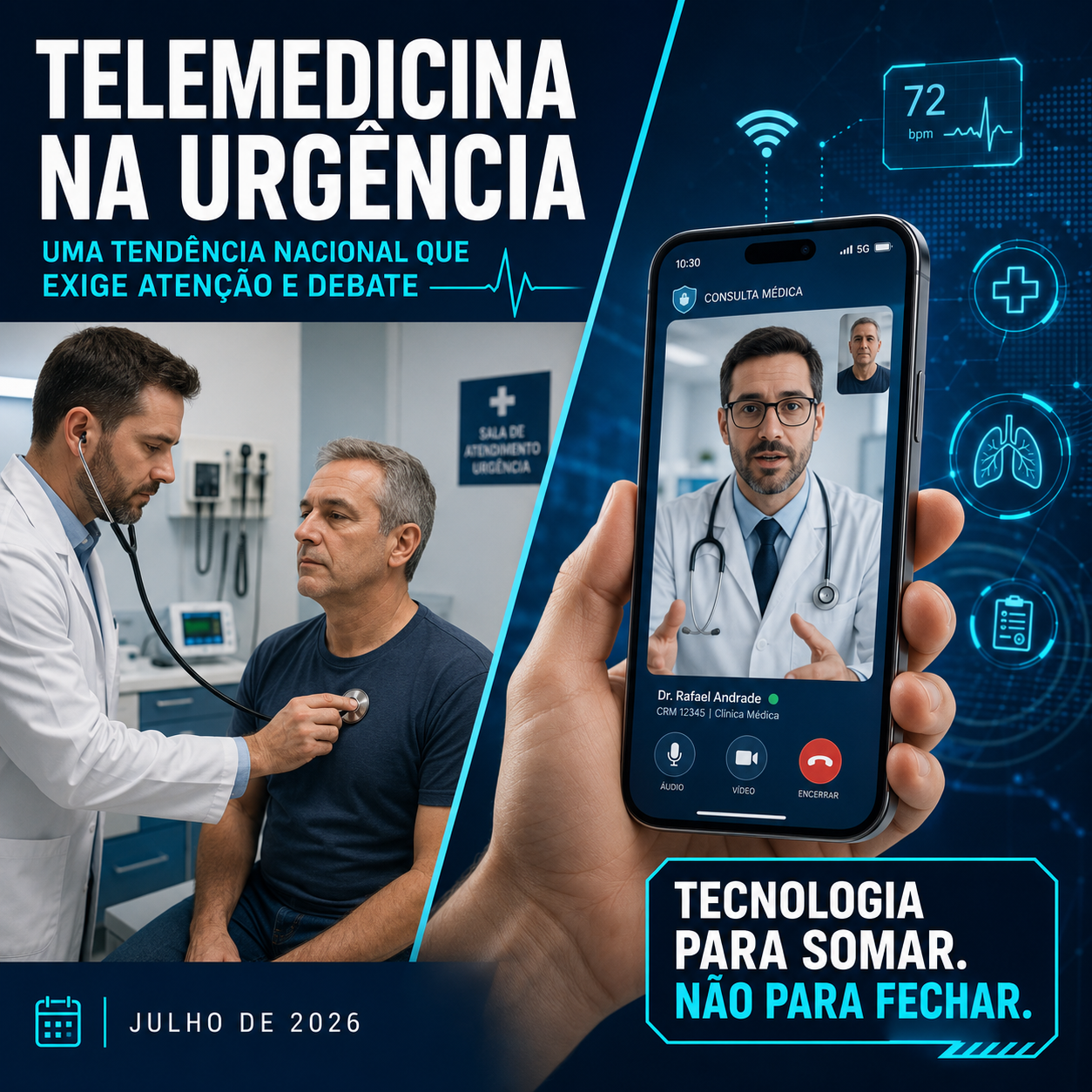 Telemedicina na urgência