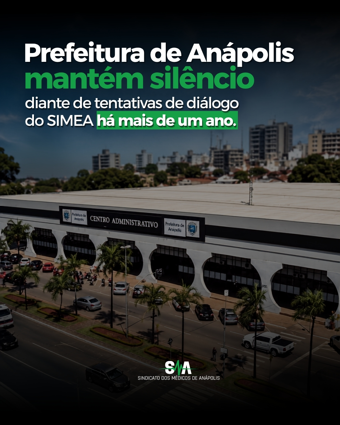 Tentativa de diálogo do SIMEA completa mais de um ano